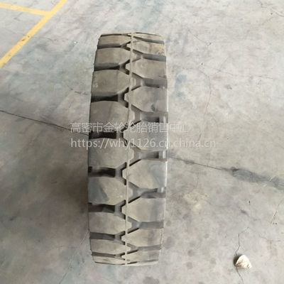 現貨供應 8.25-15實心平板拖車輪胎，廠家三包，品質保障助力工程機械高效運行